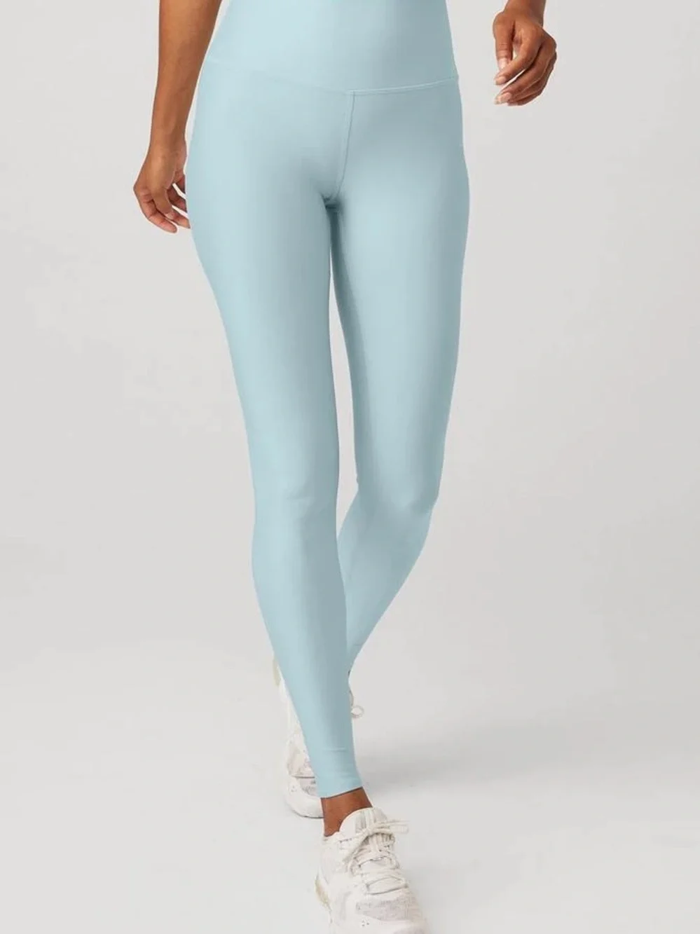 ALO Yoga High-Rise Light Blue Leggings